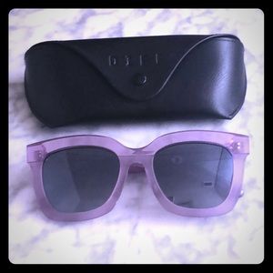 Diff Carson Sunglasses Purple Lilac